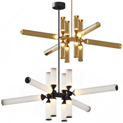 现代吊灯3D模型下载